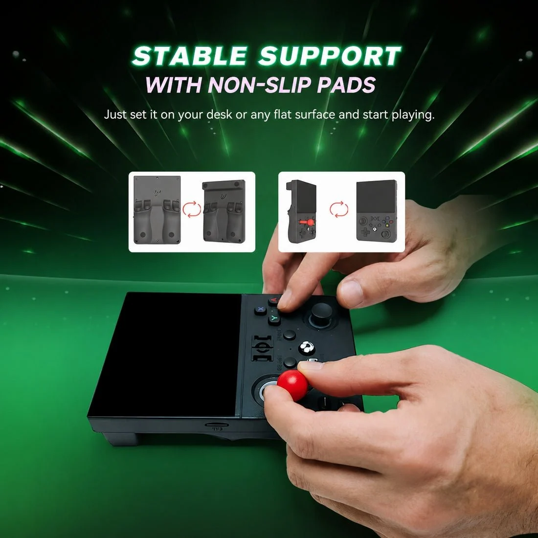 R36MAX2 ArkOS4Clone 4.5-Inch Vertical Open-Source Handheld Game Console