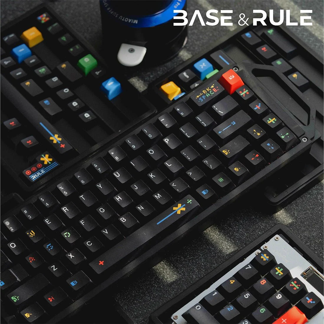 Basic Law 1.7mm Thick Dye-Sub PBT Original Magnetic Keycaps