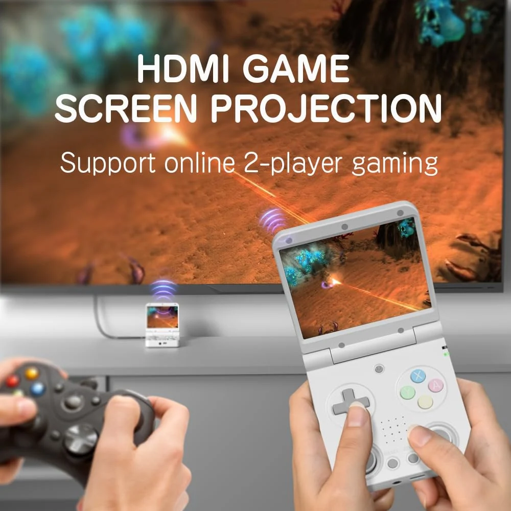 Miyoo Flip V2 Surwish OS Retro Handheld Game Console