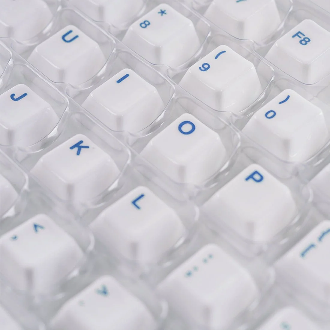 Ceramic Keycap Set 96 Keys for 61/67/68 Mechanical Keyboards
