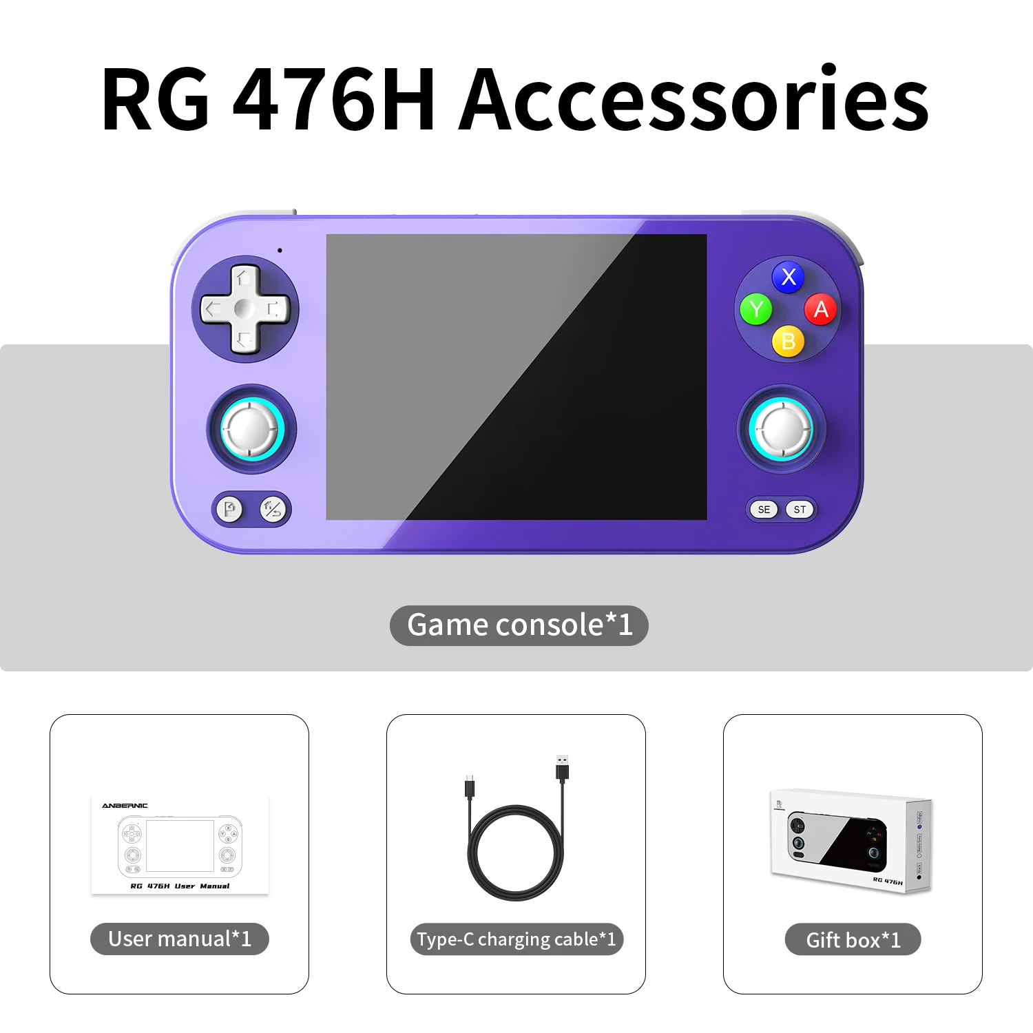 Anbernic RG476H Android Retro Handheld Game Console