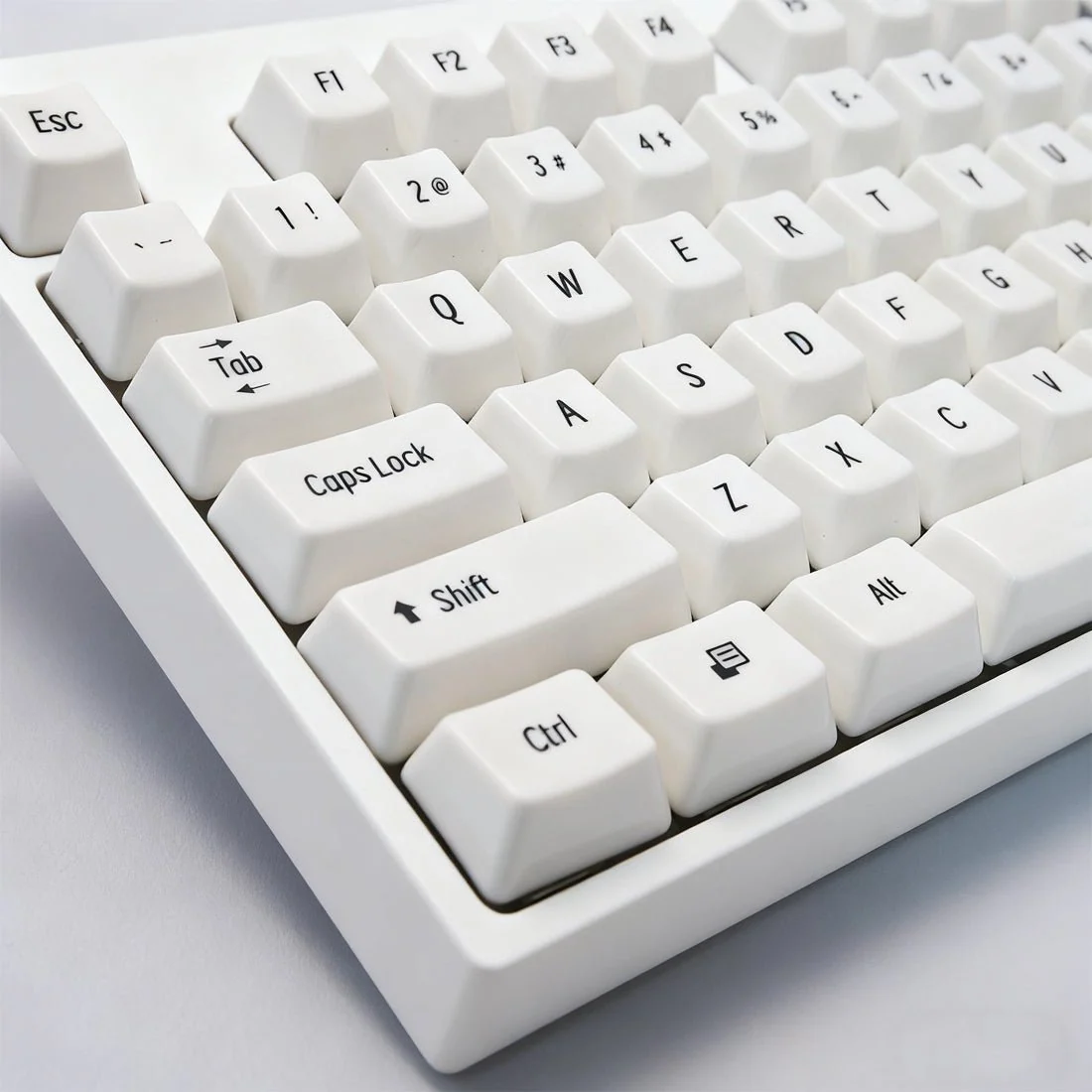 Ceramic Keycaps, 87/114 Key OEM Profile Keycap Set
