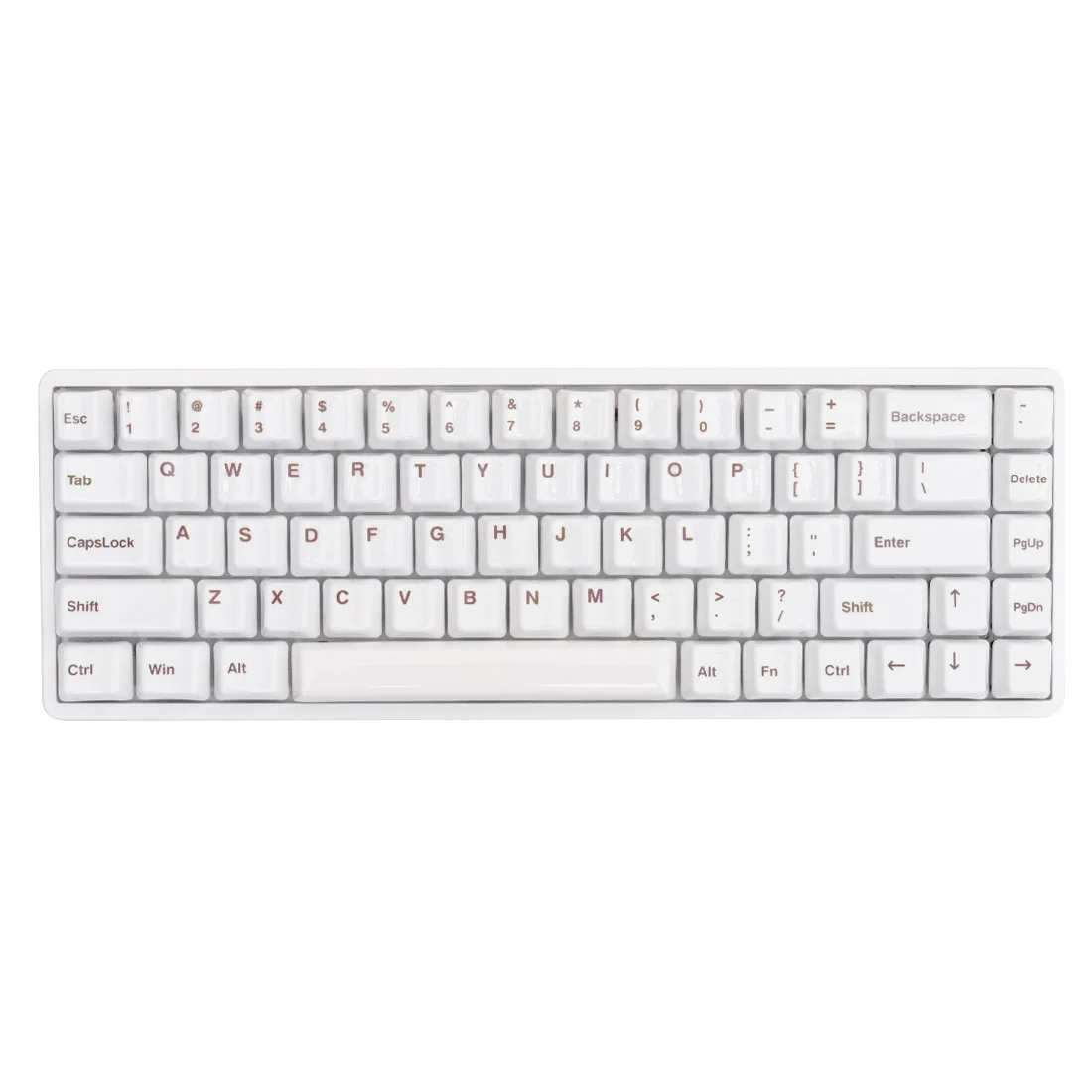 Ceramic Keycap Set 96 Keys for 61/67/68 Mechanical Keyboards