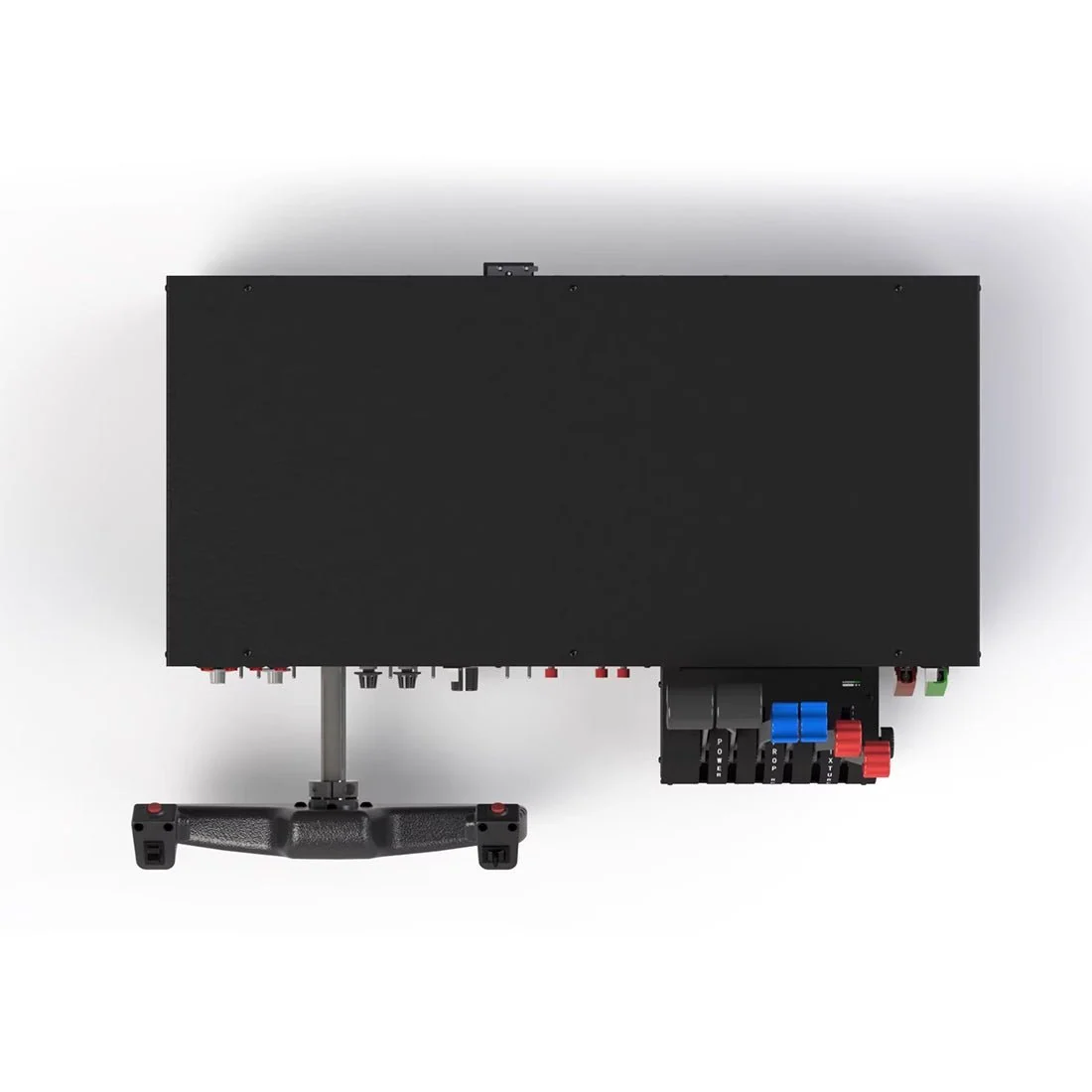 LARSENSIM Desktop Flight Sim Control Metal Housing Panel with Integrated Display for Windows, Compatible with X-Plane MSFS, D40/D42/172 Aircraft Models(Pre order:35 days)