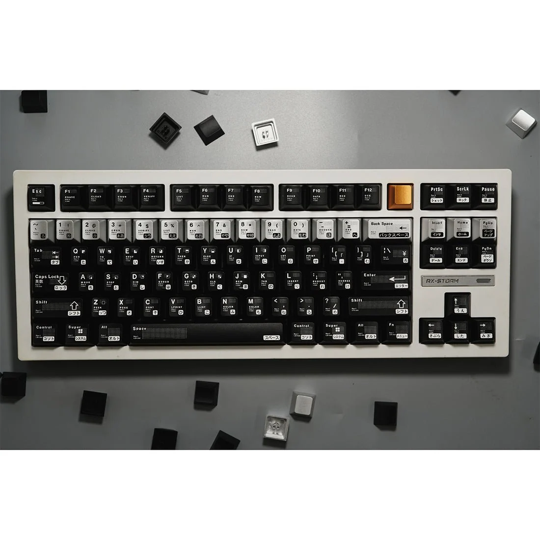 Original-Profile Parametric Aluminum Alloy Keycaps for Wooting ROG Azoth
