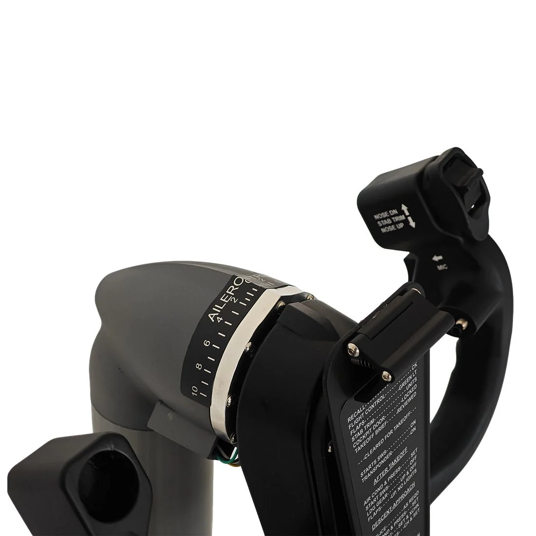 Force-Feedback Yoke-System with HID Support, Compatible with MSFS 2020/2024, X Plane 11/12, P3D & DCS