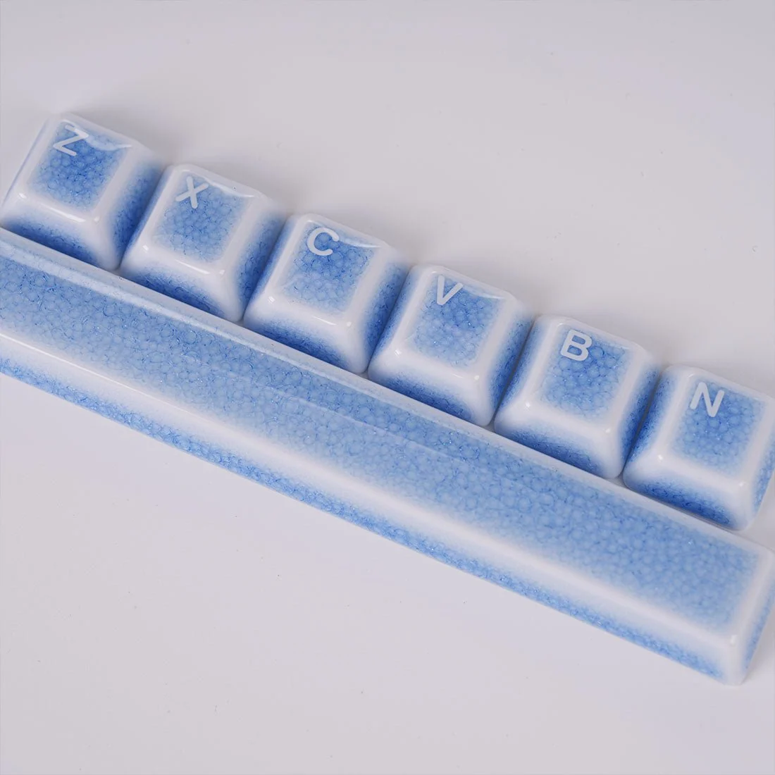 Crackle Ceramic Keycaps Set, OEM Profile 76/114 Keys for Mechanical Keyboard