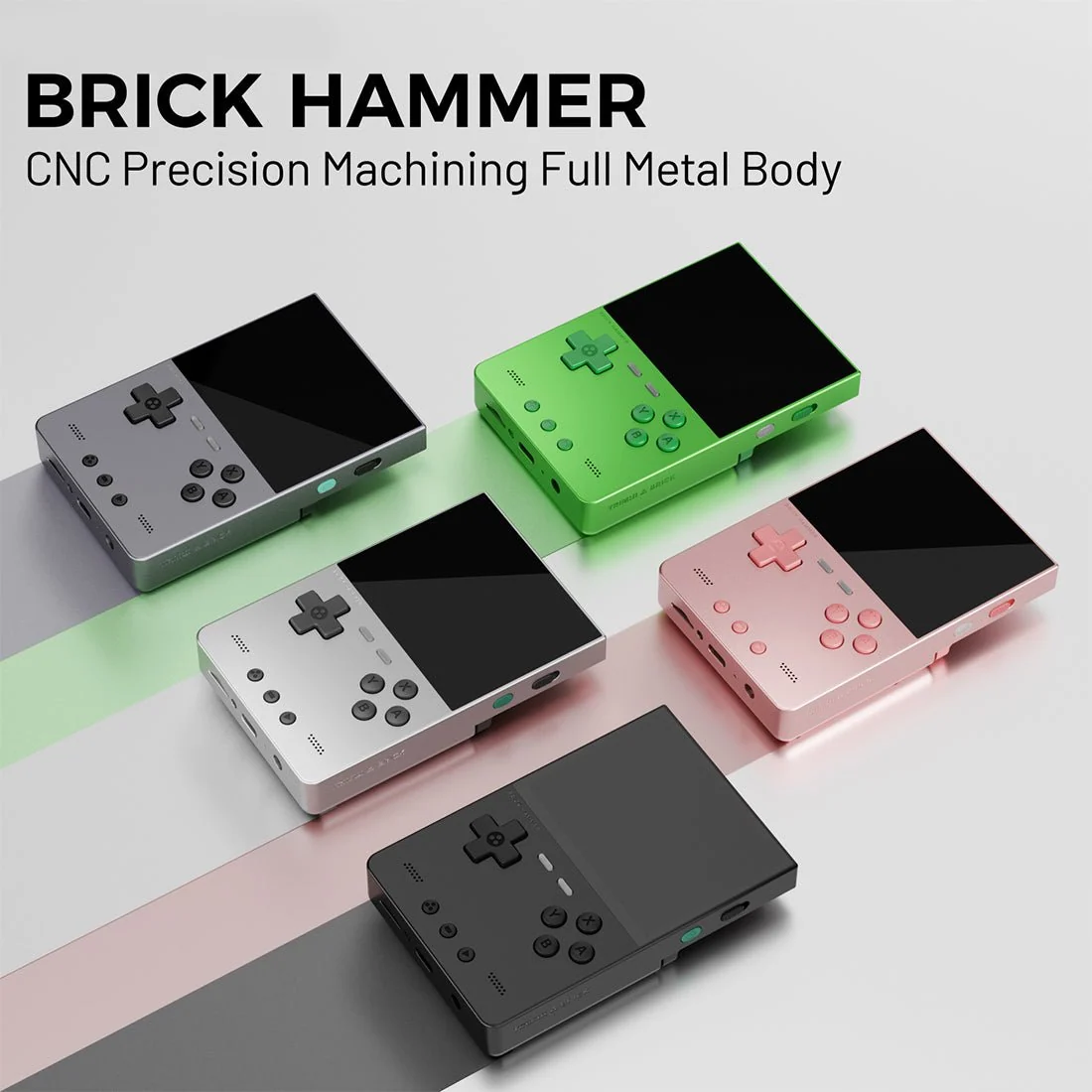 TRIMUI BRICK HAMMER 金属复古掌上游戏机