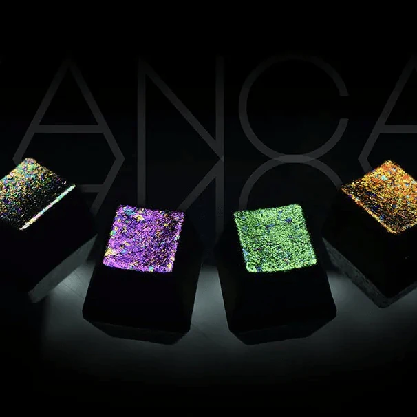 Tiangong Kaiwu Mineral Pigment V2 Series Lacquer Ceramic Keycap for Mechanical Keyboards