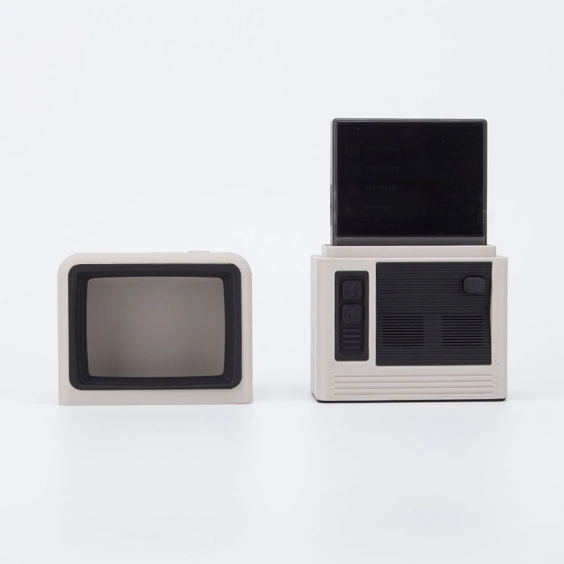 Miyoo mini/miyoo mini V4 3D打印磁吸复古电视充电底座