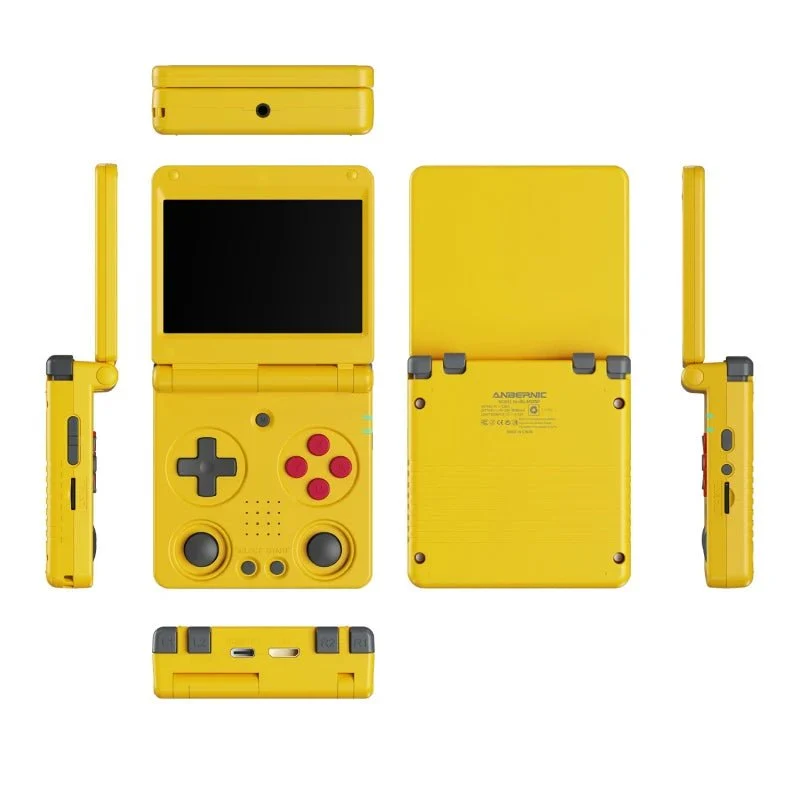 Anbernic RG34XXSP 3.4-Inch Retro Handheld Game Console
