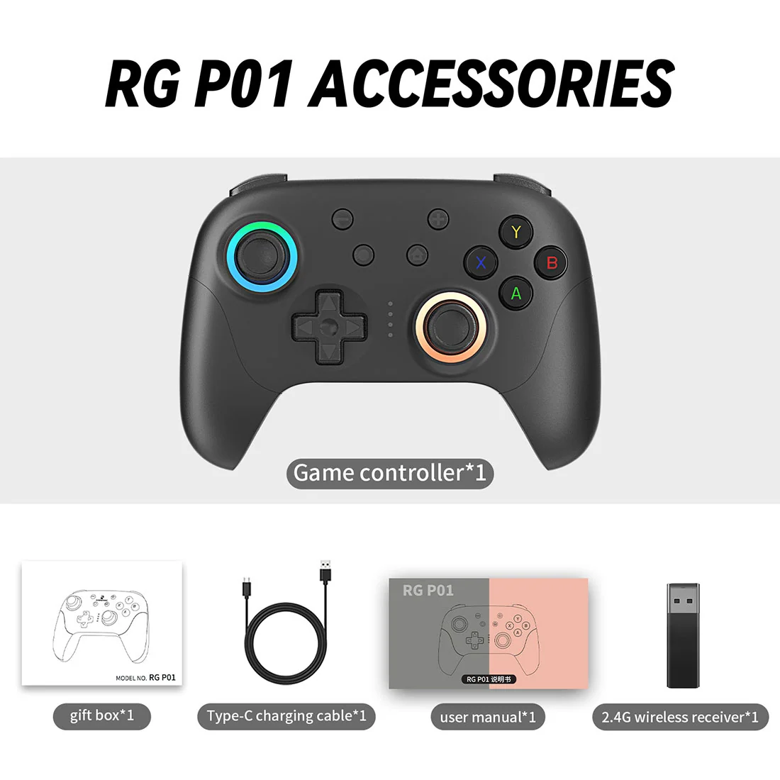 Anbernic RG P01 Bluetooth Game Controller