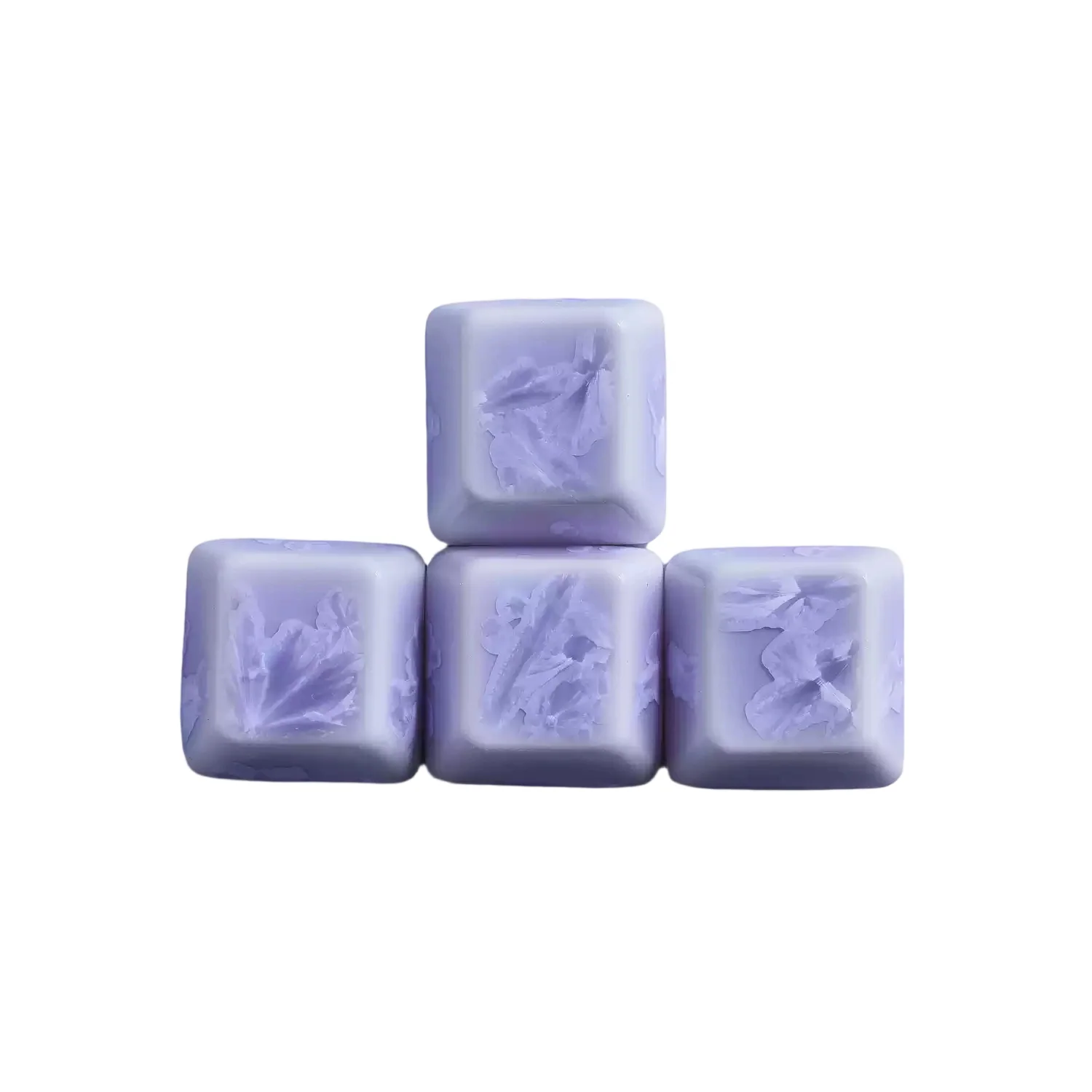 Ceramic WASD Ice Crystal Crack Keycap Set