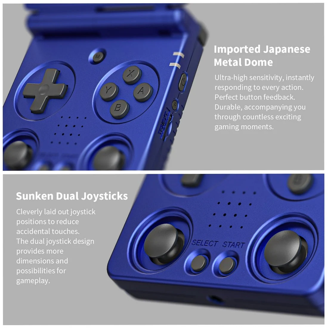 Anbernic RG34XXSP 3.4-Inch Retro Handheld Game Console
