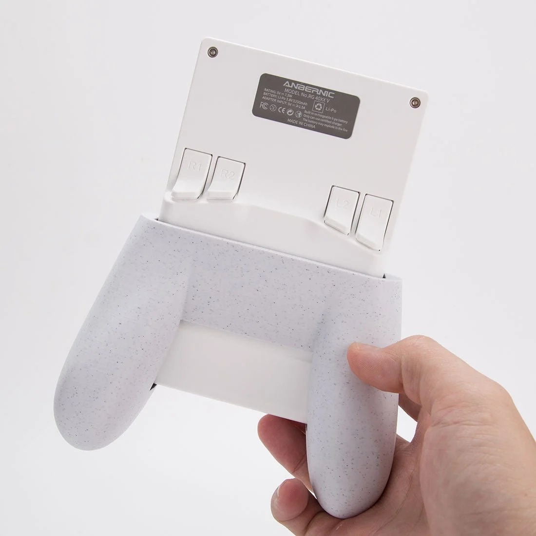 3D Printed Handle for Anbernic RG40XX V Game Console