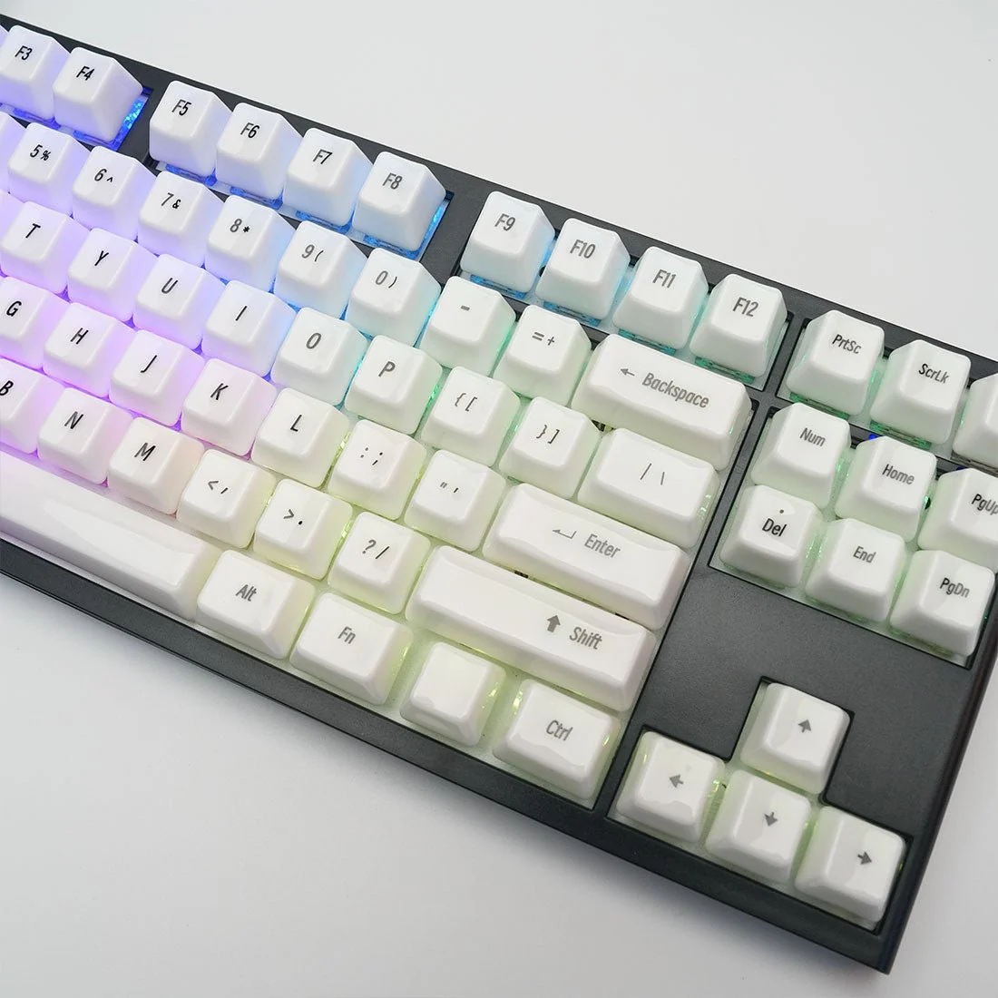 Ceramic Keycaps, 87/114 Key OEM Profile Keycap Set