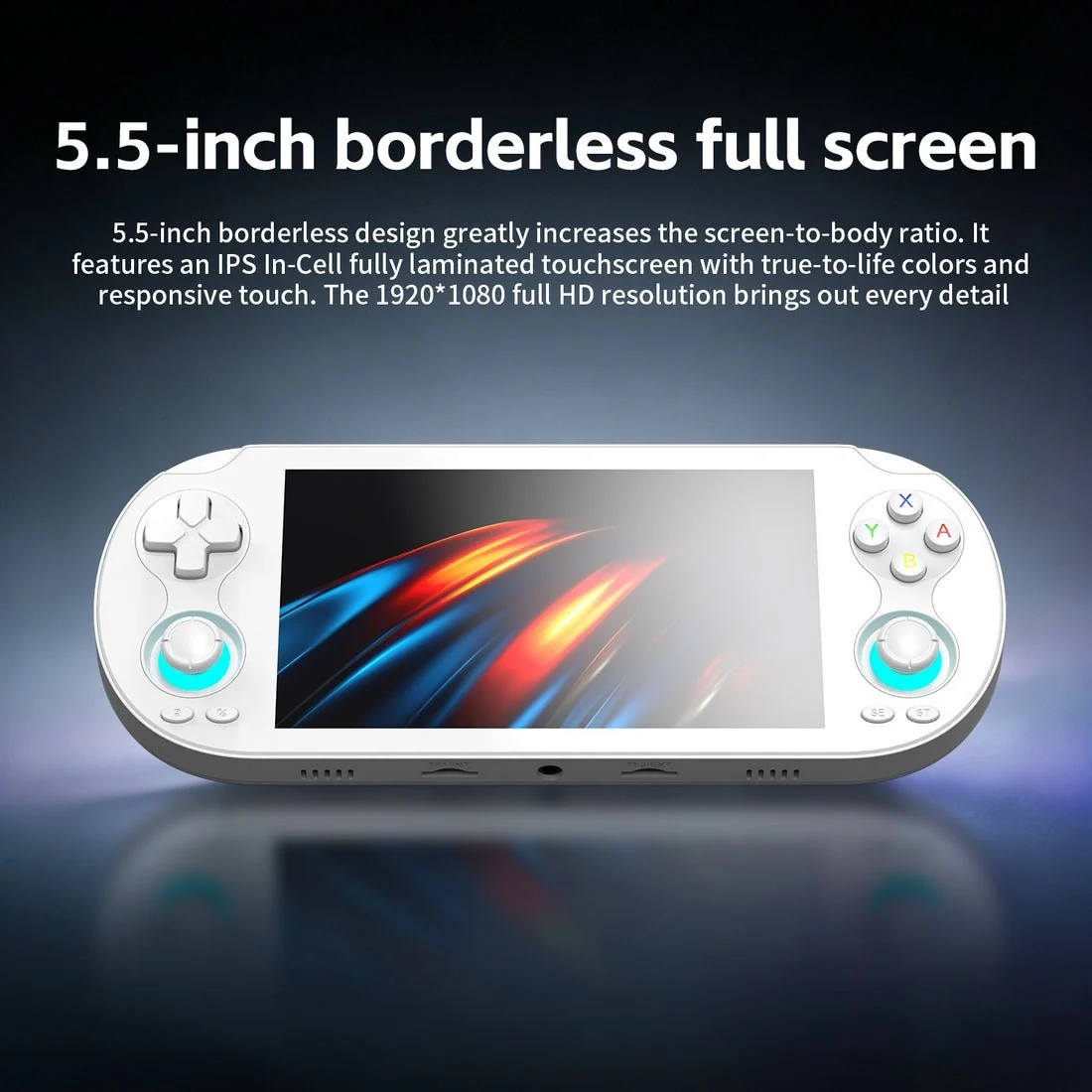 Anbernic RG VITA PRO 5.5 Inch Retro Handheld Game Console, Dual System, RK3576