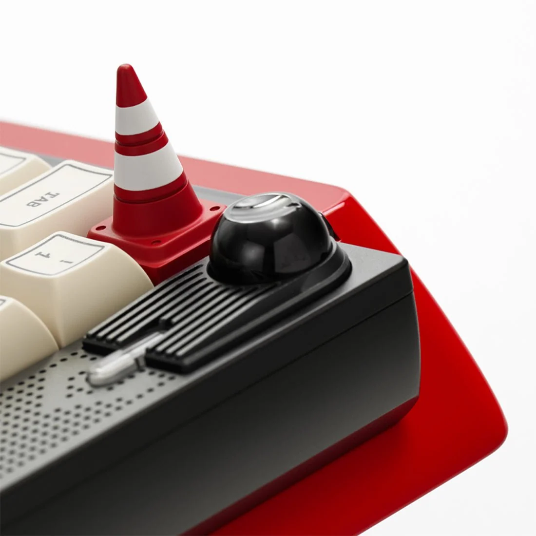 Ice Cream Cone Aluminum Alloy CNC Metal Keycap