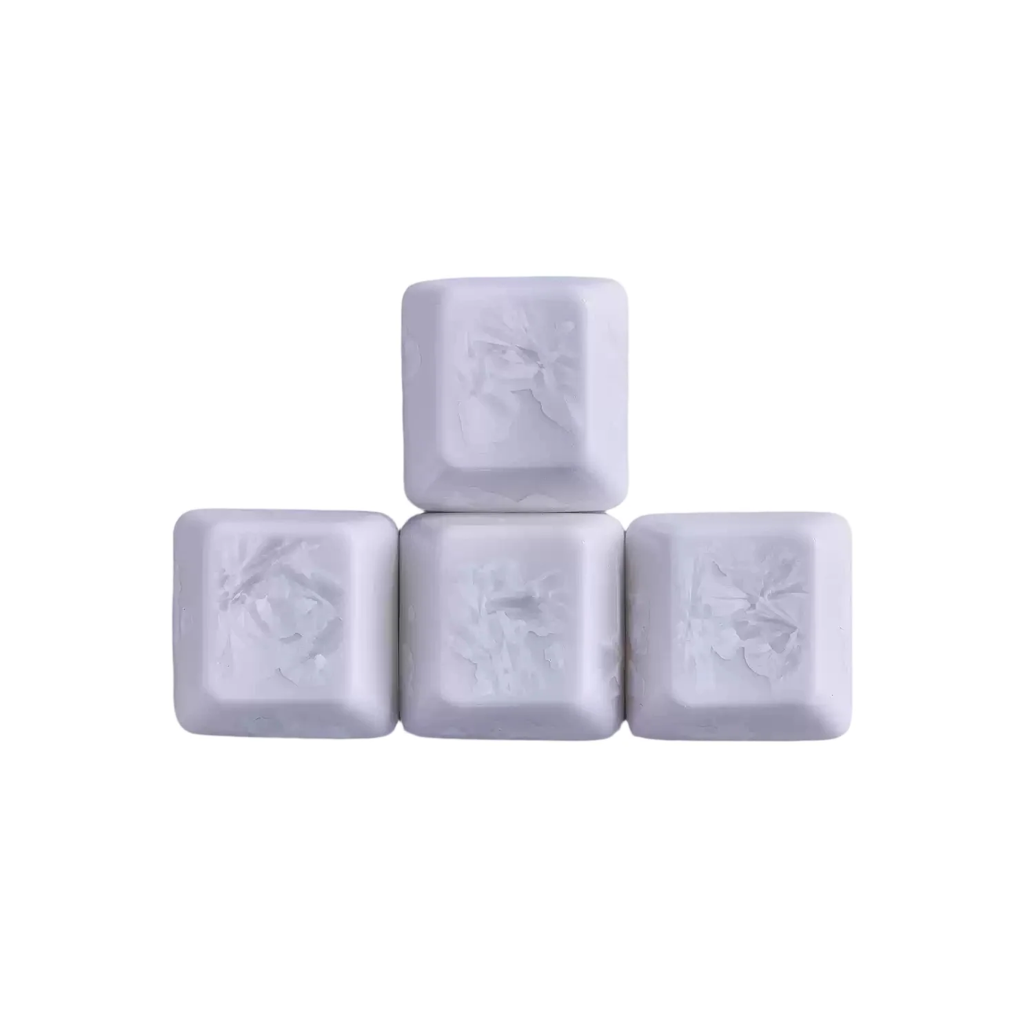 Ceramic WASD Ice Crystal Crack Keycap Set