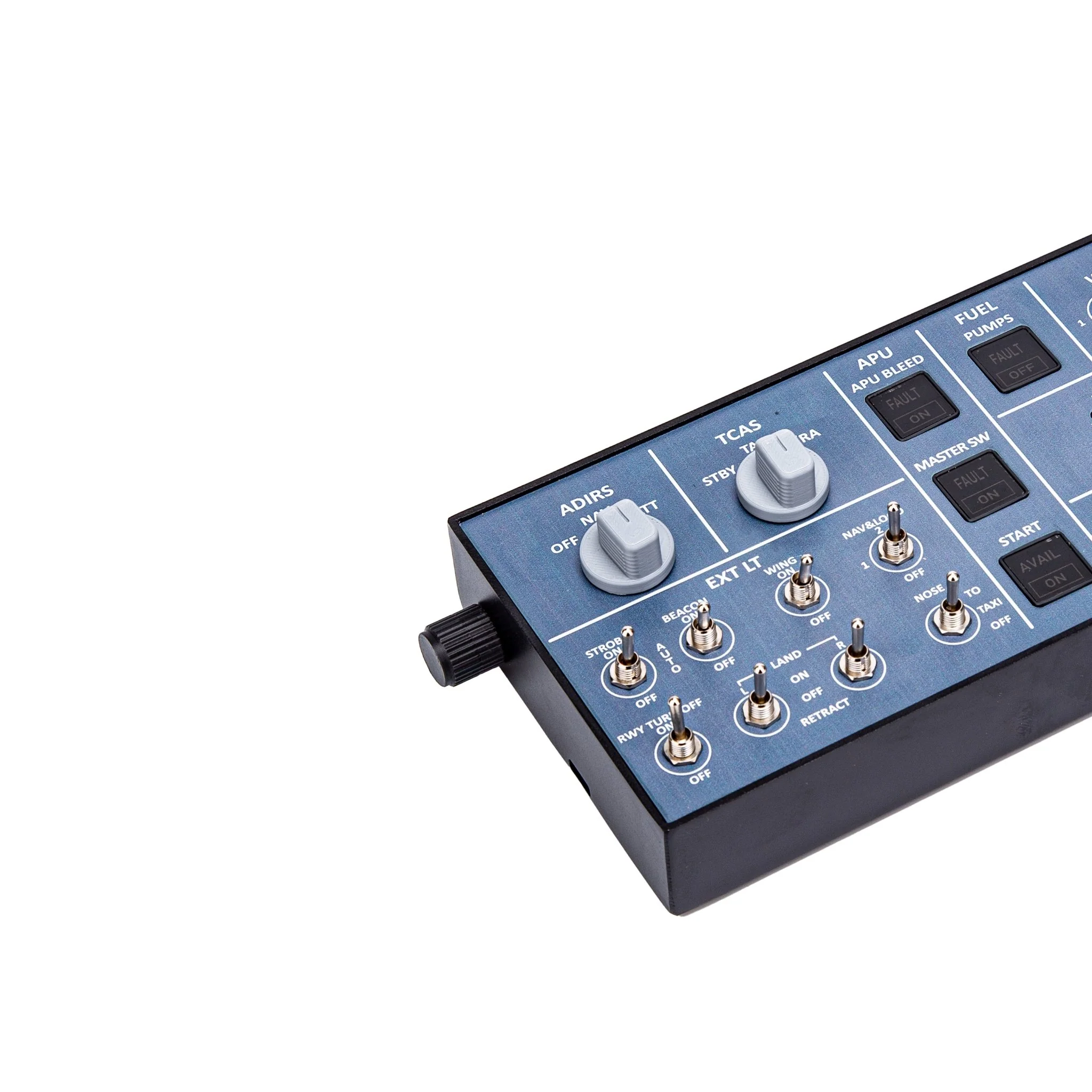 Rowsfire A102 A350/A320 mini Light OVERHEAD OVH-Panel for MSFS 2020/2024 (Backlit+Aluminum Alloy Housing Edition) -  Windows Flight Sim Home Cockpit