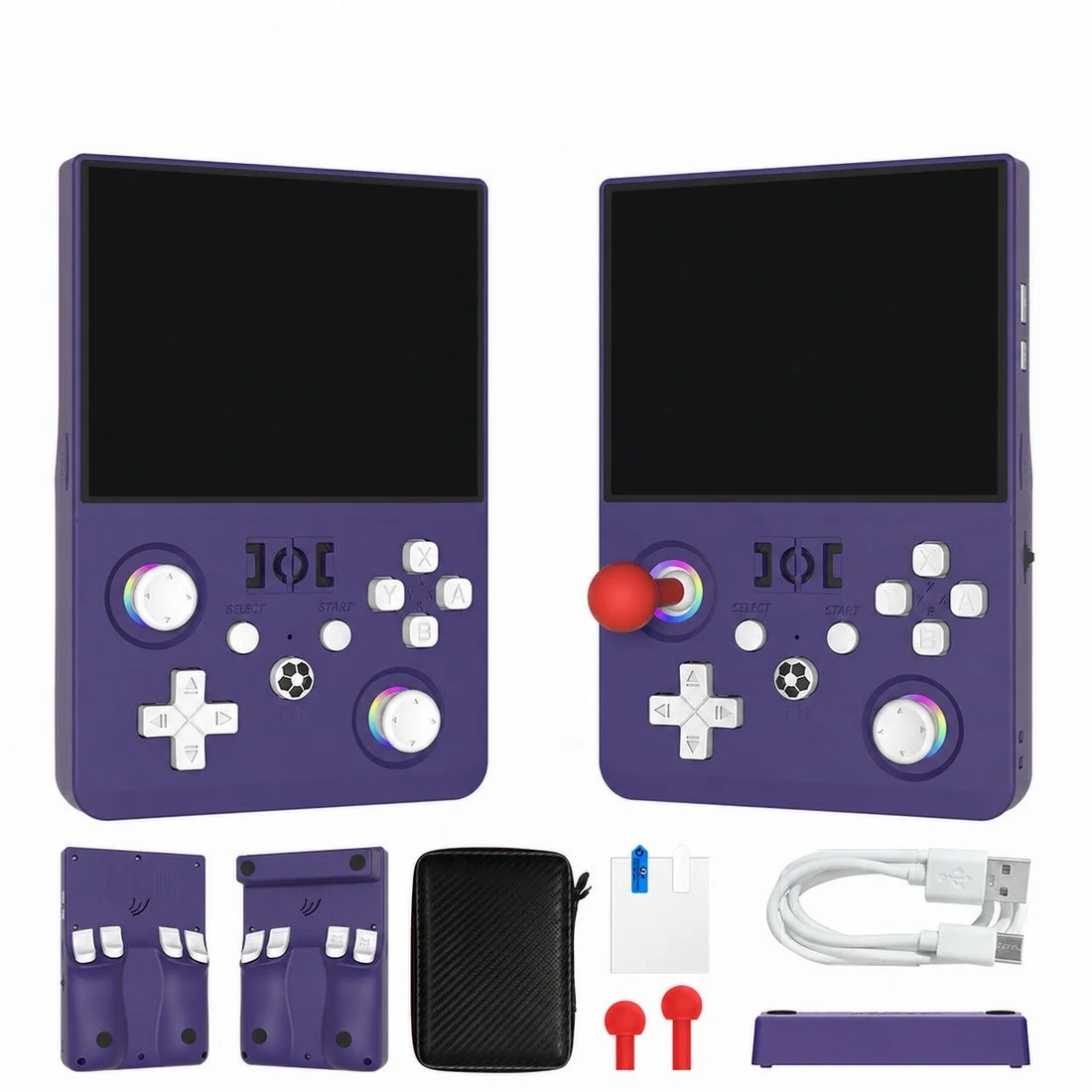 R36MAX2 ArkOS4Clone 4.5-Inch Vertical Open-Source Handheld Game Console