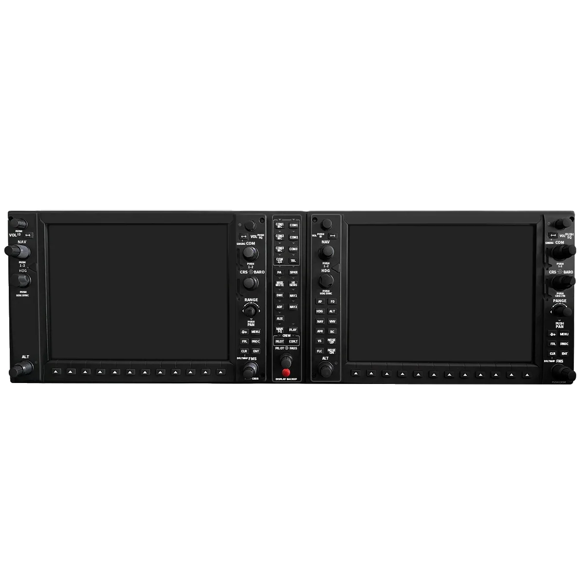 Rowsfire D105 1/1 Scale G1000NXI PFD&MFD&GMA Audio Panel - Flight Sim Cockpit for MSFS 2020/2024, X-Plane 11/12, Windows PC - Civil Aircraft Avionics Panel
