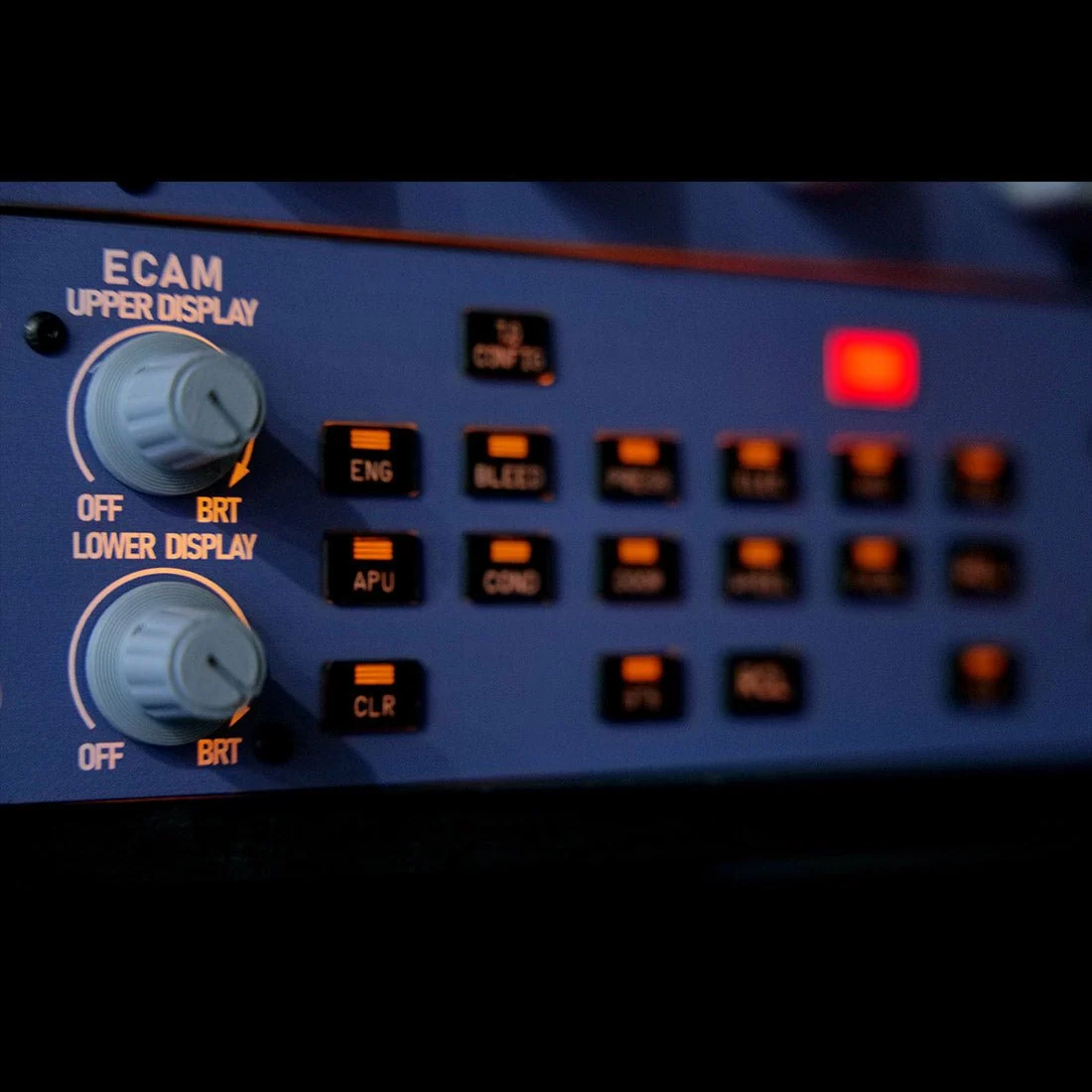 Rowsfire A109 V3.0 A320/A310/A350 ATT-ADIRS-EIS XECAM HOME-COCKPIT Landing-Gear-Indicator Integrated Panel for MSFS 2020/2024 - Compatible with Fenix, FBW & ini