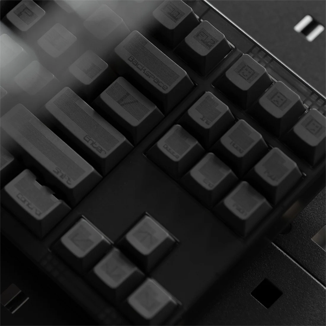 Moire Fringe Minimal Retro 1.7 mm 厚 PBT 键帽 144 键套装