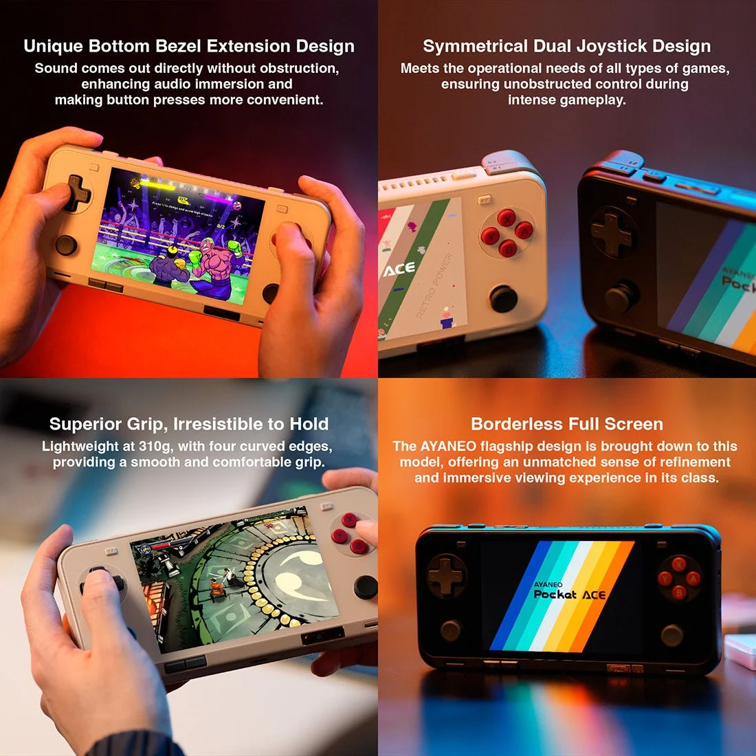 AYANEO Pocket ACE Retro Handheld Android Game Console