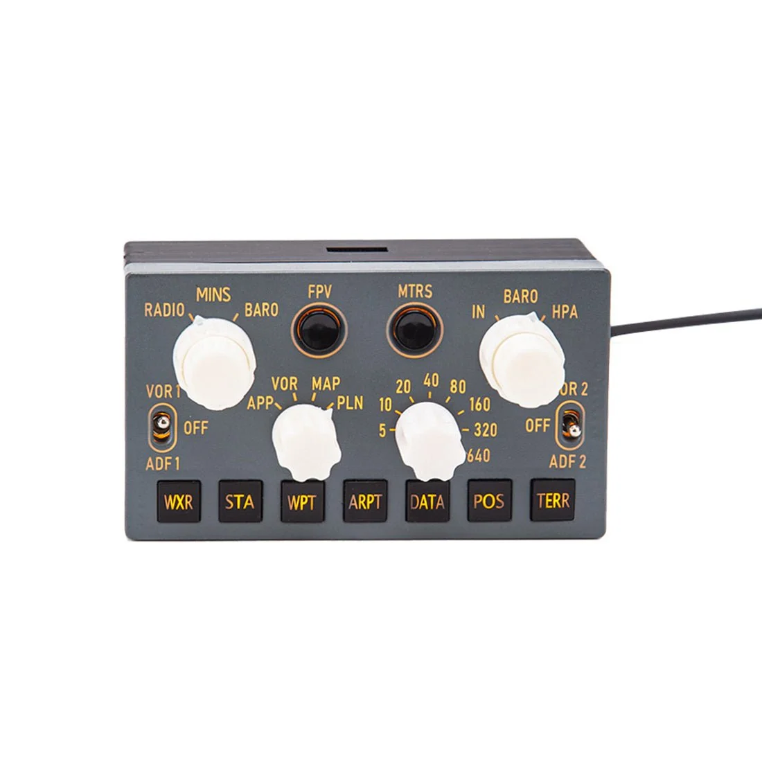 Rowsfire B101 B737 EFIS (ECP) Panel (Backlit+Metal Housing Edition)- 1:1 Scale Home Cockpit for MSFS2020, MSFS2024, X-Plane 11, Windows PC(Pre-sale: 15 days)