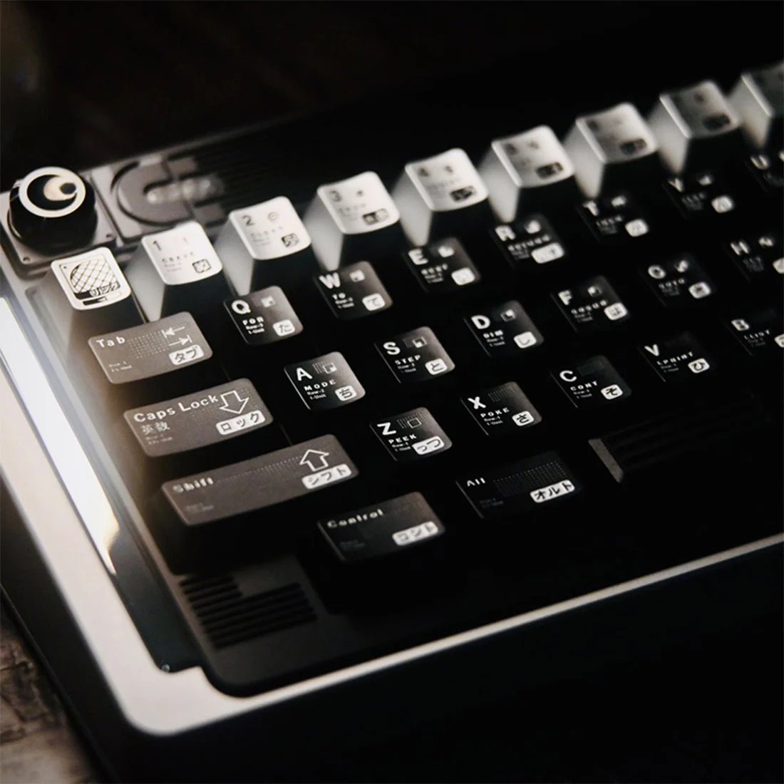 Original-Profile Parametric Aluminum Alloy Keycaps for Wooting ROG Azoth
