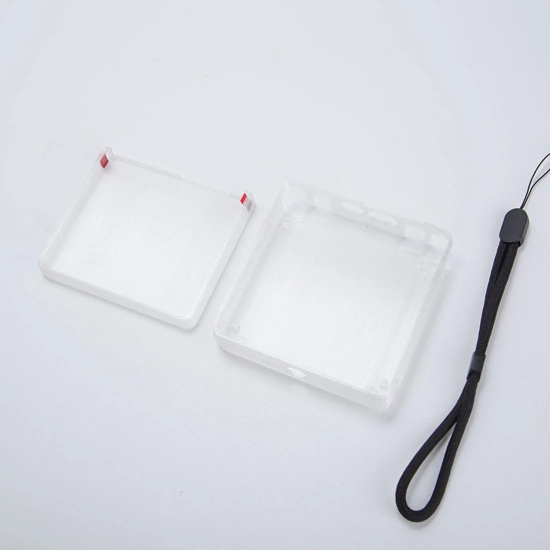 RG SP Retro Game Console TPU Handle Shell Black (MUST Use with Protective Case)