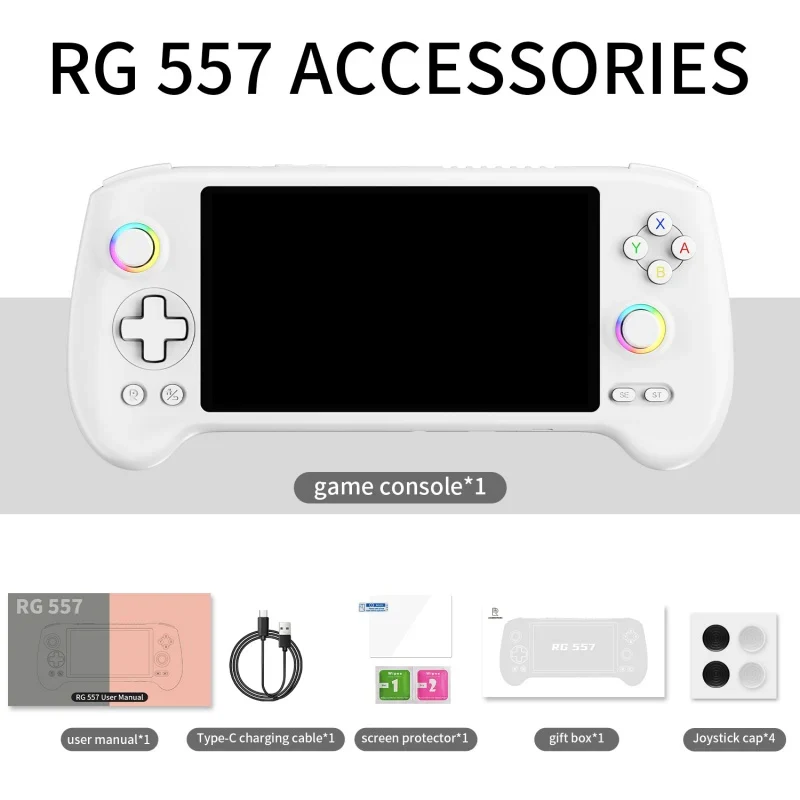 Anbernic RG557 5.48-Inch Powerful Retro Handheld Android Game Console