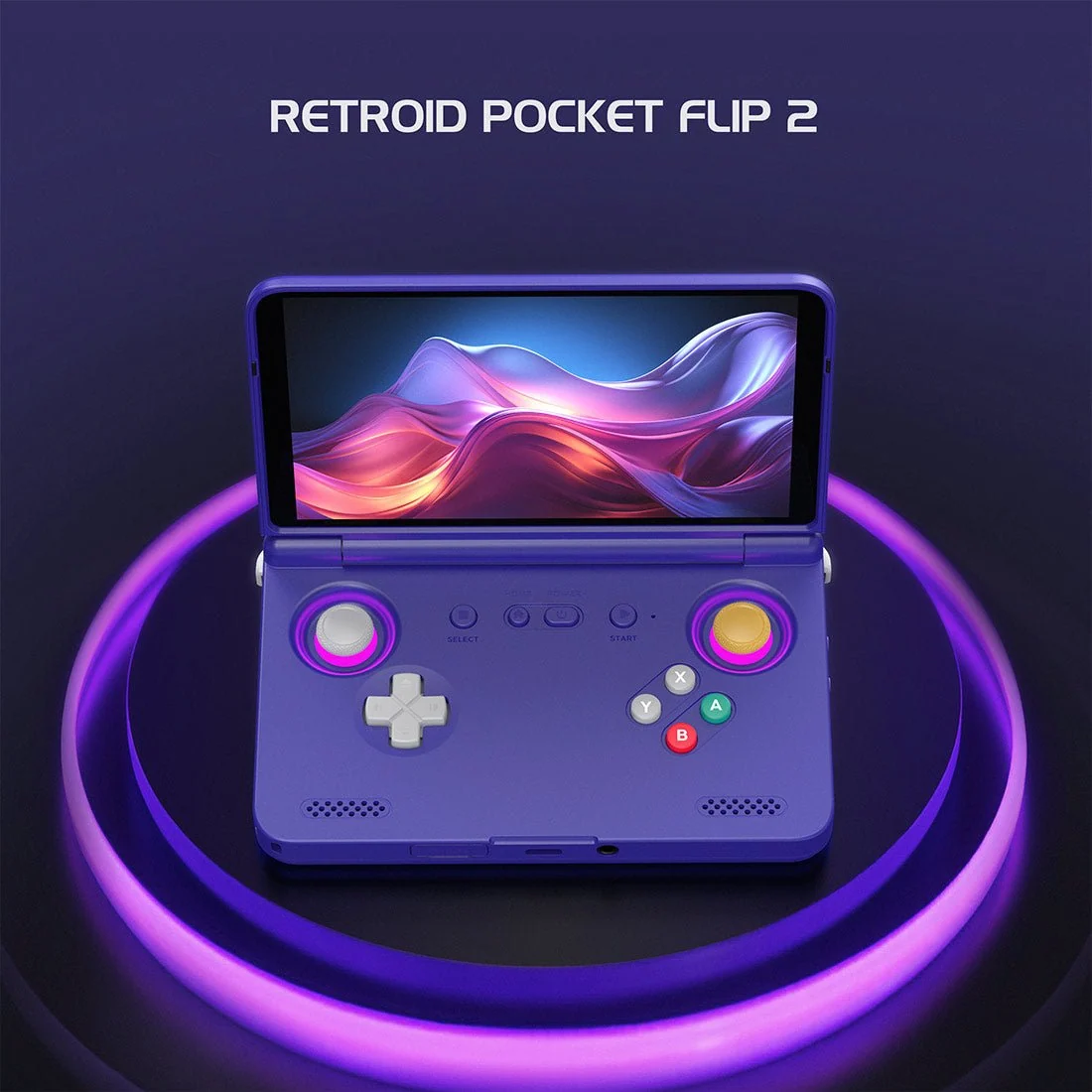 Retroid Pocket Flip 2 SD865 5.5-Inch Retro Handheld Android Game Console